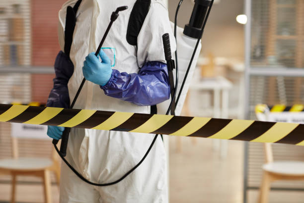 Professional Trauma Scene Cleanup technician working in Pottersville, NJ